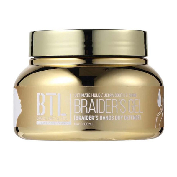 Btl Braiders Hands Dry Defense Ultimate Hold Conditioning Gel, 16 Oz