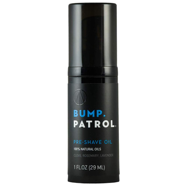 Bump Patrol Pre-Shave Oil for Men with Natural Essential Oils 1oz