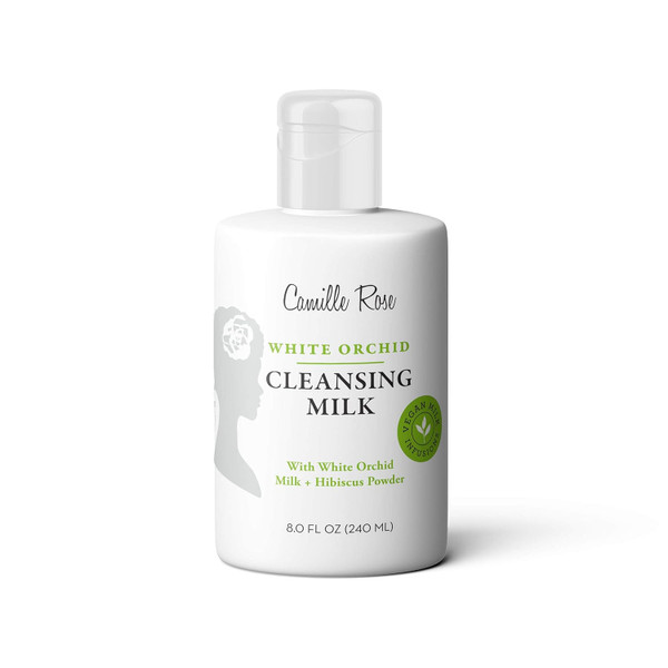 Camille Rose White Orchid Cleansing Milk  Softens & Moisturizes Scalp and Hair, 8 fl oz