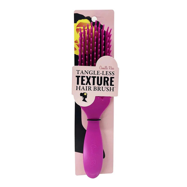 Camille Rose Tangle Less Texture Hair Brush, Pink, 1 Ea
