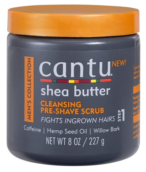 Cantu Mens Cleansing Pre-Shave Scrub 8 Ounce