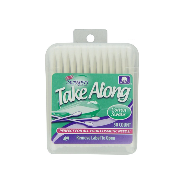 Swisspers Take Along Swabs 50 Ea