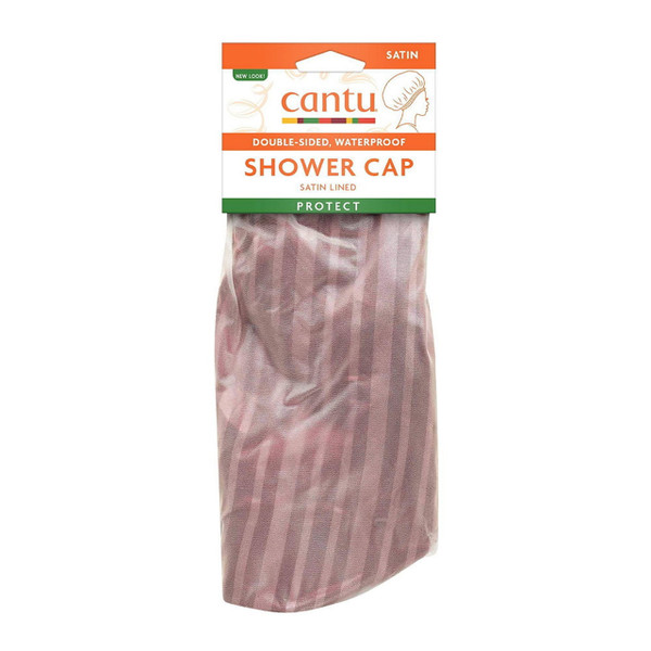 Cantu Satin Lined Water Proof Shower Cap, 1 Ea