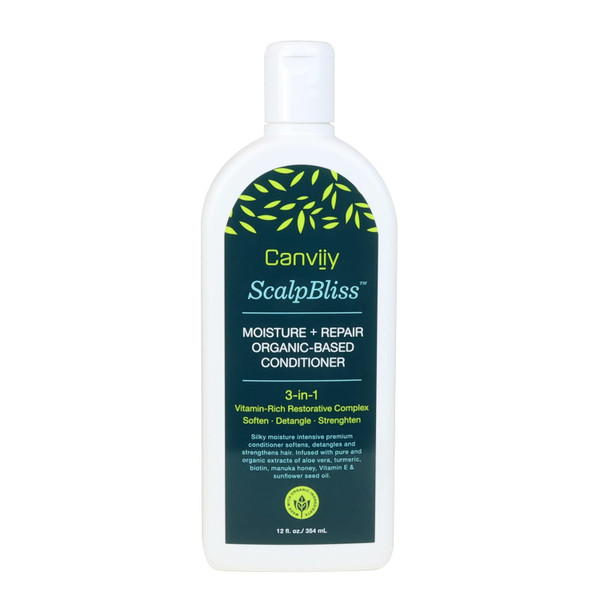 Canviiy ScalpBliss Moisture + Repair Organic-Based Conditioner 12 oz