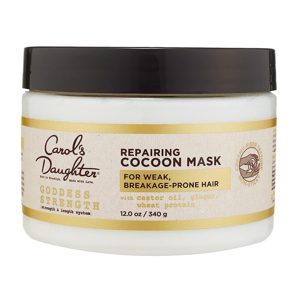 Carols Daughter Goddess Strength Repairing Cocoon Hair Mask, 12 Oz