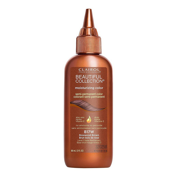 Clairol Beautiful Rosewood Brown B17W Semi-Permanent Hair Color, 3 Oz