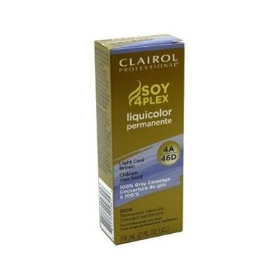 Clairol Professional Liqui Color Perm 46D Light Cool Brown, 2 oz