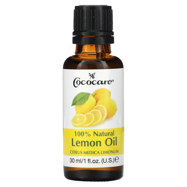 COCOCARE 100 Percentage Lemon Oil, 1 Ounce