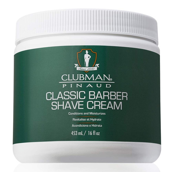 Clubman Classic Barber Shave Cream, 16 oz