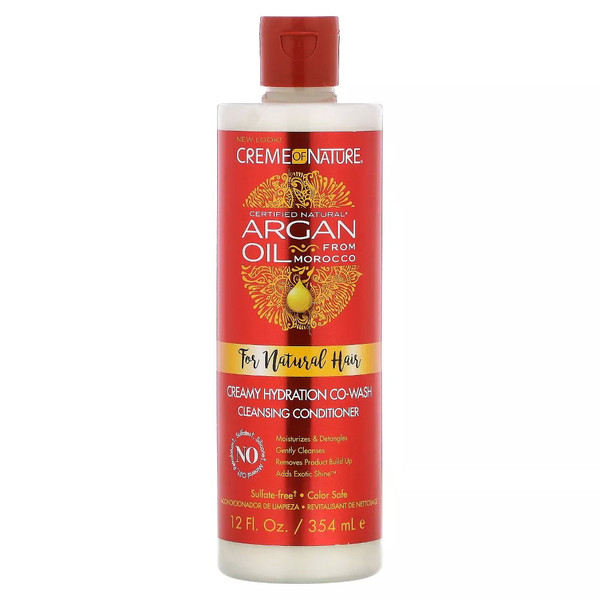 Creme Of Nature Certified Natural Argan Oil From Morocco - 12 Fl Oz