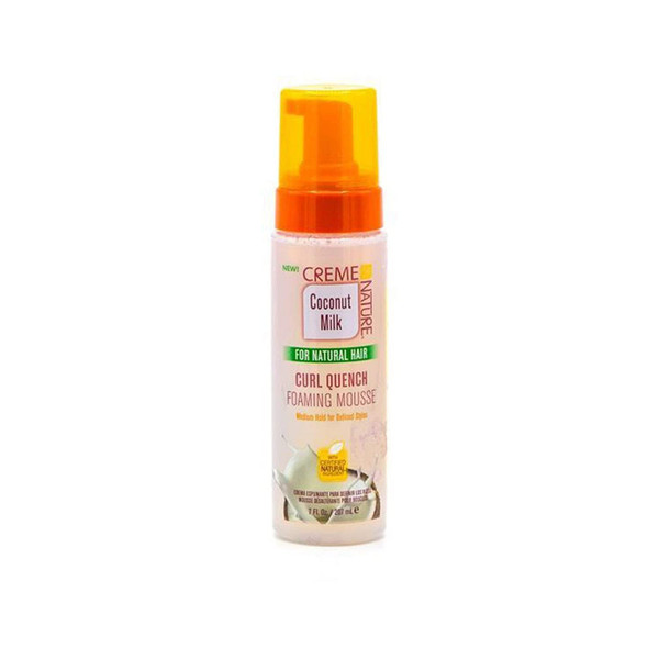 Creme Of Nature Coconut Milk Curl Quench Foaming Mousse 7 Ounce