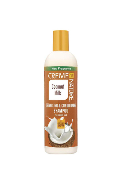 Creme Of Nature Shampoo, Coconut Milk - 12 Fl Oz
