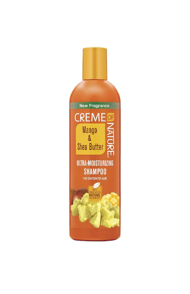 Creme Of Nature Shampoo, Mango & Shea Butter - 12 Fl Oz