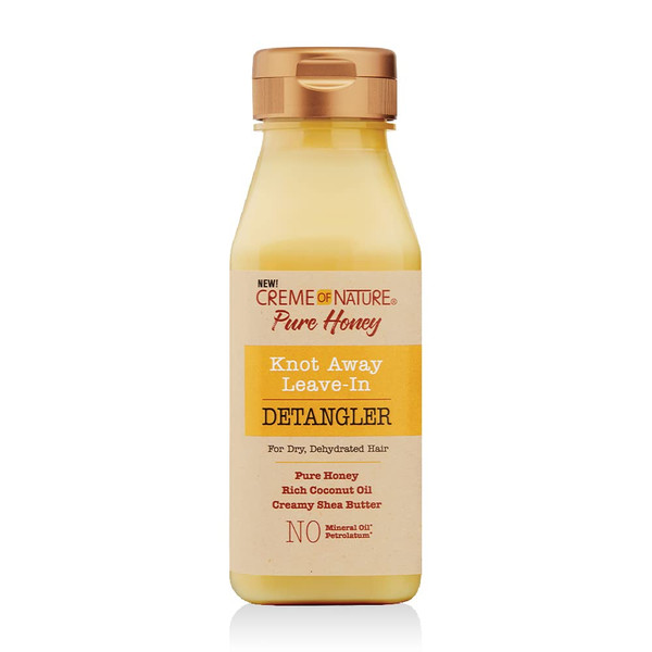 Creme Of Nature, Knot Away Leave in Detangler, Leave in Conditioner For Dry Damaged Hair, 8 Oz