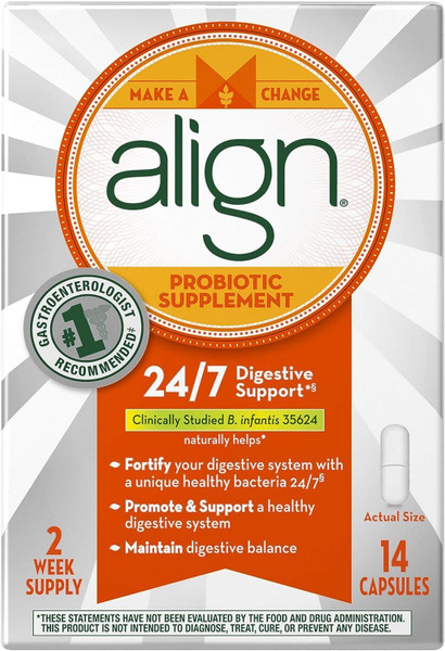 Align Probiotic, Probiotics For Women And Men, Daily Probiotic Supplement 14 Ct