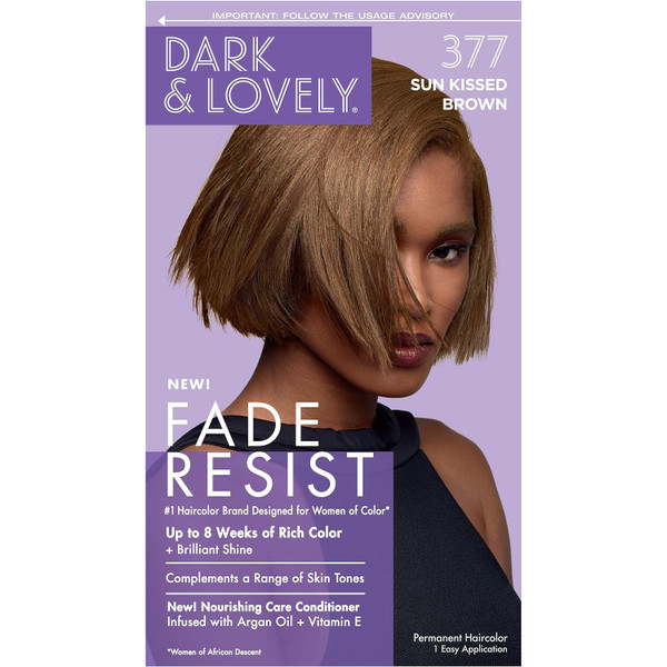 SoftSheen-Carson Dark and Lovely Fade Resist Rich Conditioning Hair Color, Sun Kissed Brown