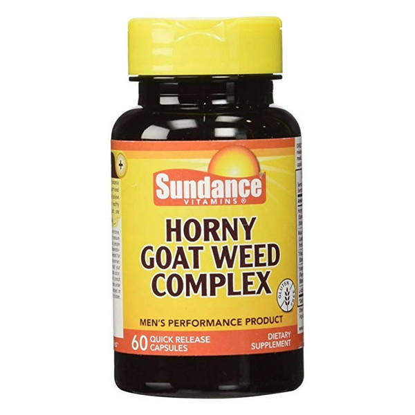 Sundance Vitamins Horny Goat Weed Complex, 60 Ea