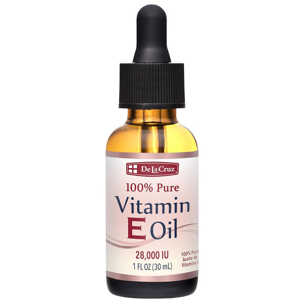 De La Cruz Vitamin E Oil for Face  1 fl oz