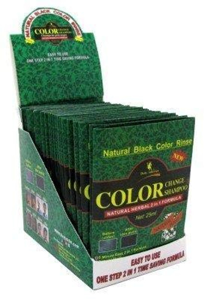 Deity America Color Change Shampoo Natural Black Rinse-25 mL