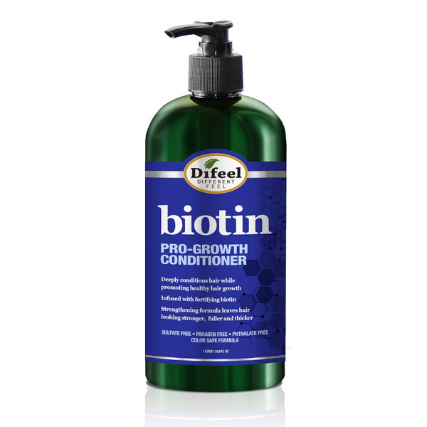 Difeel Pro-Growth Biotin Conditioner for Hair Growth 33.8 oz.