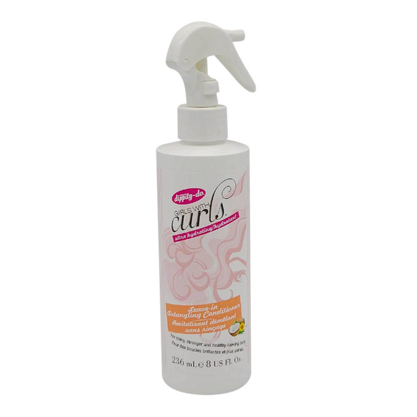 Dippity Do Girls With Curls Leave In Detangling Conditioner, 8 Oz