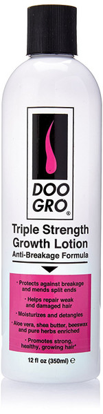 Doo Gro Triple Strength Anti-Breakage Growth Lotion for Weak Hair, 12 oz
