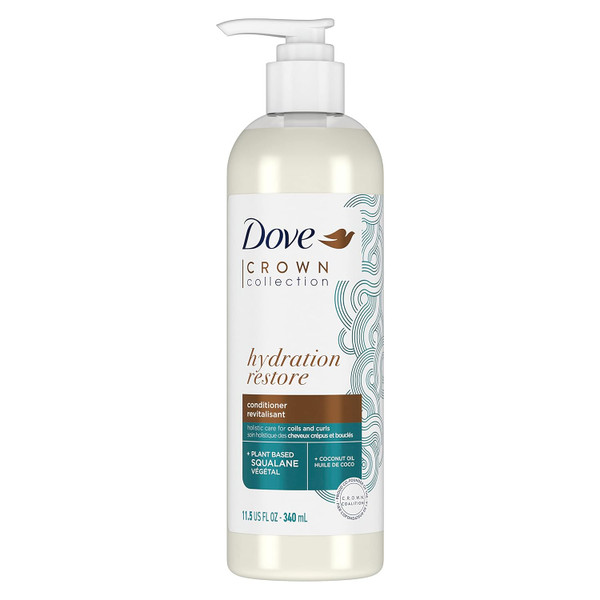 Dove Crown Conditioner, Hydration Restore - 11.5 Oz
