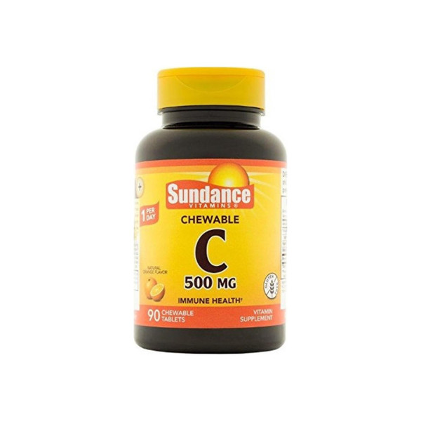 Sundance Vitamins  Chewable C 500 Mg Tablets, 90 Ea