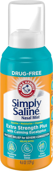 Simply Saline Adult Nasal Mist Extra Strength Plus 4.6oz