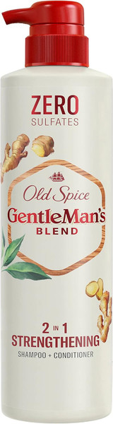 Old Spice Gentleman?ÇÖs Blend with Green Tea & Ginger, 2in1 Strengthening Shampoo and Conditioner, 14.8 fl oz