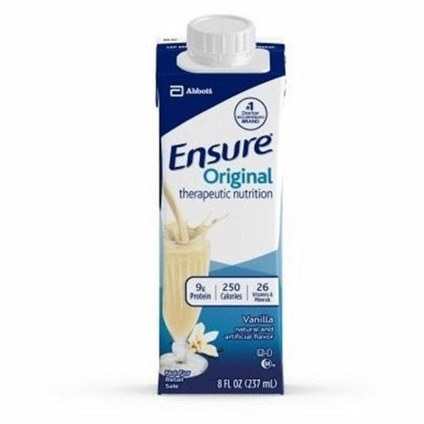 Ensure, Ensure Oral Supplement Vanilla Flavor,8 FL OZ