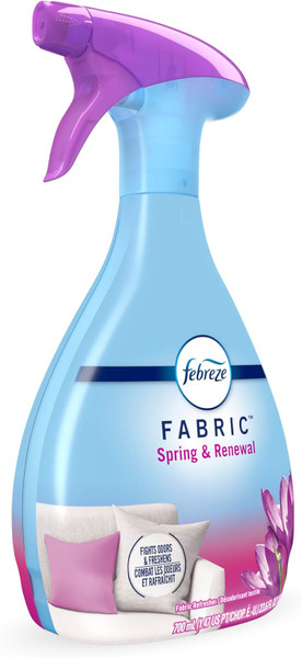 Febreze Odor-Fighting Fabric Refresher, Spring & Renewal, 23.6 fl oz