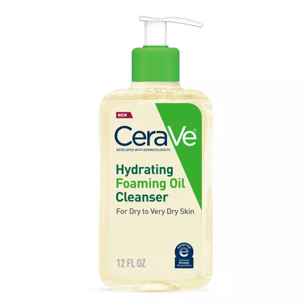 Cerave Hydrating Oil Face Cleanser for Makeup Removal, 12 Oz