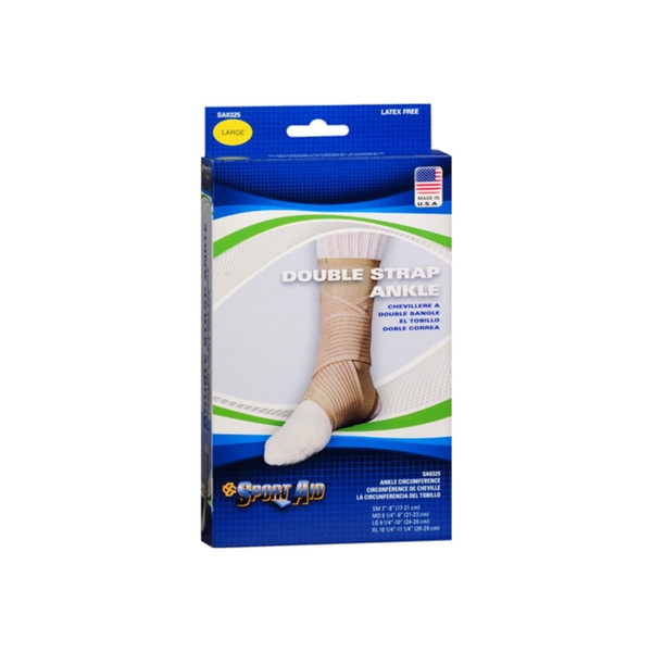 Sport Aid Double Strap Ankle Support