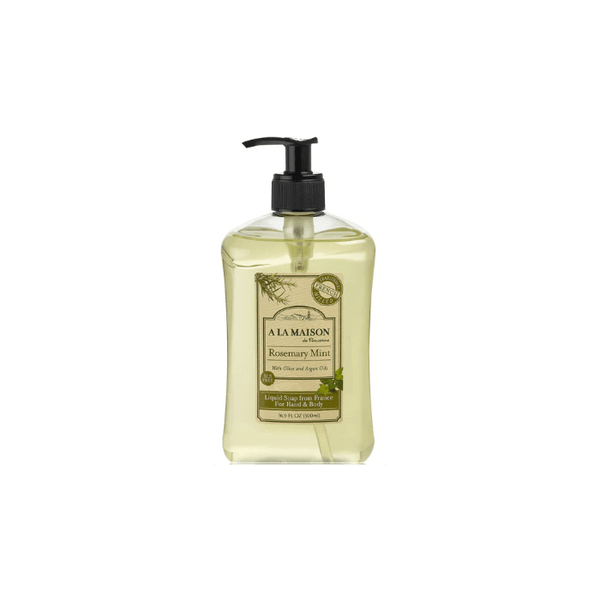 A La Maison Rosemary Mint Liquid Hand Soap, 16.9 Oz.