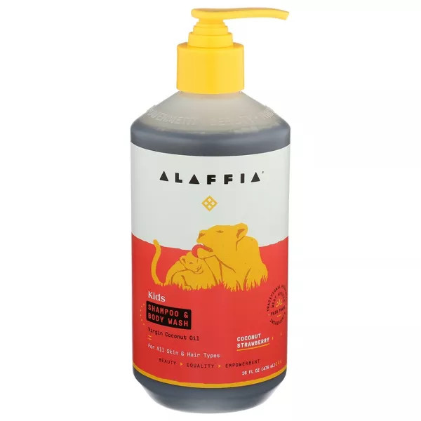 Alaffia Everyday Coconut Baby & Kids Shampoo & Body Wash, 16 Fl Oz