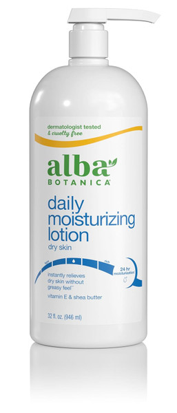 Alba Botanica Daily Moisturizing Lotion, 32 Oz