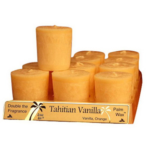 Aloha Bay Nature Candle Tahitian Vanilla 2 Oz