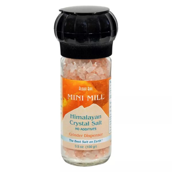 Aloha Bay Mini Mill Himalayan Crystal Salt- 3.5 Oz