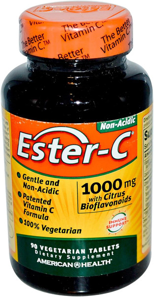American Health Ester-C 1000 Mg With Citrus Bioflavonoids, 90 Ct