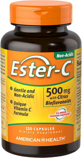 American Health Ester-C 500Mg Citrus Bioflavonoids-120 Ct