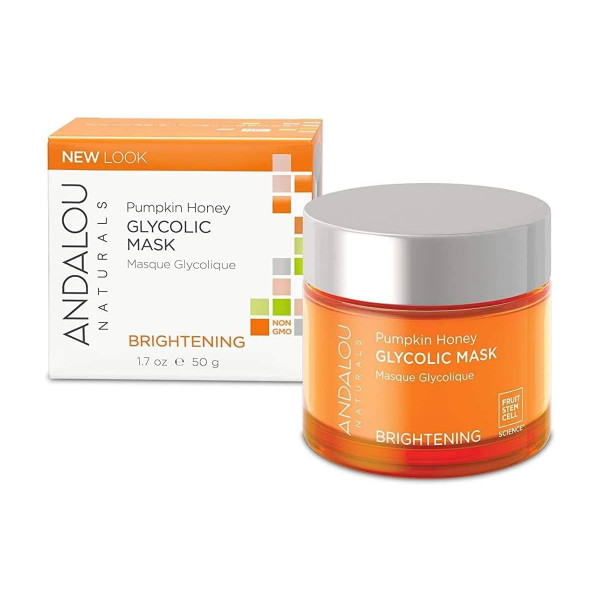 Andalou Naturals Pumpkin Honey Glycolic Mask, 1.7 Oz