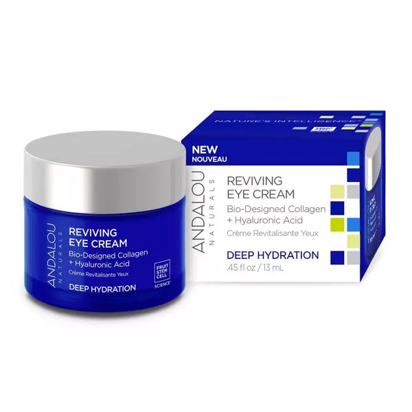 Andalou Naturals Reviving Eye Cream Deep Hydration - 0.45Oz