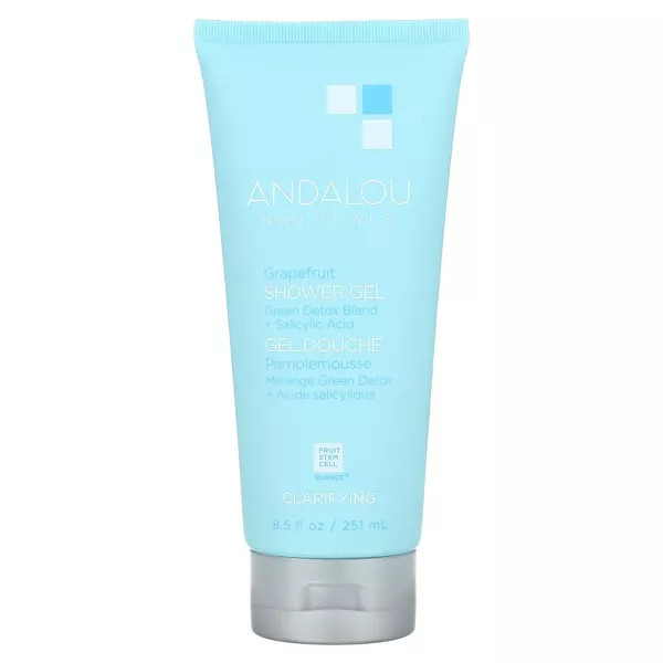 Andalou Naturals Grapefruit Shower Gel, Clarifying, 8.5 Fl Oz