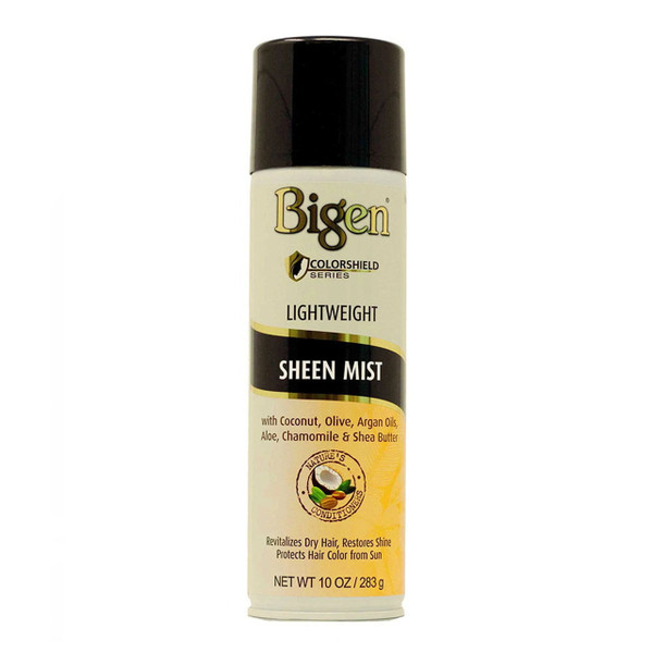 Bigen Color Shield Lightweight Sheen Mist, Hair Color 10 Oz