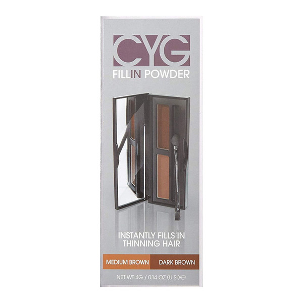 Cover Your Gray Fill In Powder Medium Brown/Dark Brown, 0.14 Oz