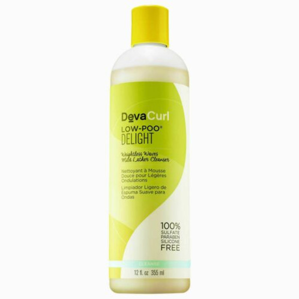Devacurl Low-Poo Delight Cleanser Shampoo 12 Fl Oz