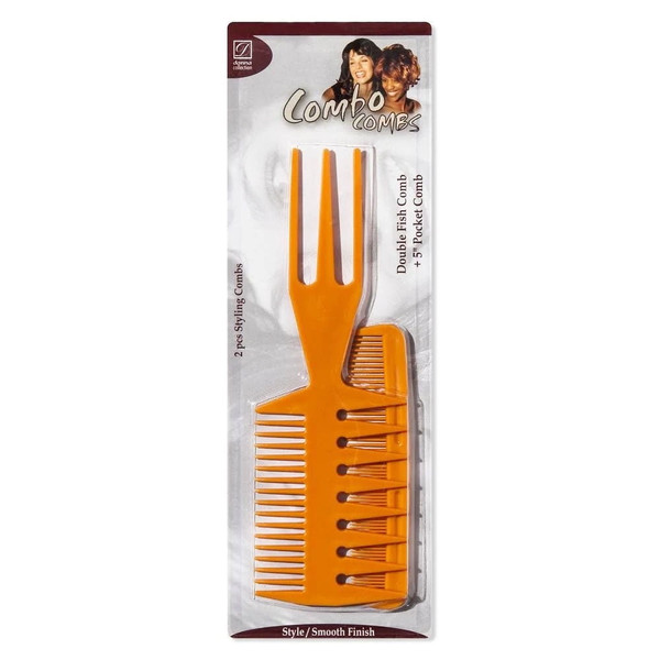Donna Comb Double Fish 5 Ct