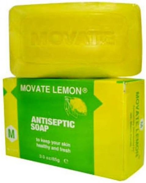 Movate Lemon Antiseptic Soap 3 Oz