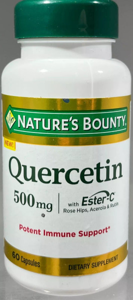 Nature'S Bounty Quercetin 500Mg, 60 Capsules